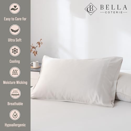 Bella Coterie | Luxury Bamboo Viscose Standard Size Pillowcase Set - Image 2