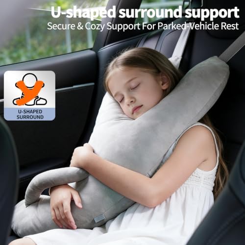 Car Y-Shaped Pillow with Blanket for Tesla Model Y/3/X/S Accessories - Image 4