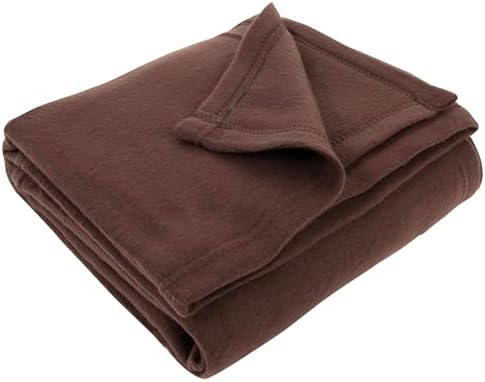(24 Pack) Bulk Fleece 50x60 Throw Blankets for Wedding Favors, Homeless Women, Men, Homes, Bed, Sofa, Couch, Office, Pet Blankets, Travel | Soft Warm Lightweight Throw Blankets in Bulk (Brown) - Image 3