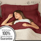 BELLA COTERIE | Luxury Bamboo Viscose Standard Size Pillowcase Set - Image 5
