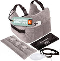 MOYOAMA Post Mastectomy Pillow – 4pc Protective Set with Gel Pack, Seatbelt Cushion, & Shower Lanyard– After Double Mastectomy Pillow Post Surgery Recovery Must Haves, Lumpectomy Recovery Supplies Kit by MOYOAMA