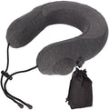 U Shaped Neck Pillow Adjustable Breathable Travel Support by Unknown