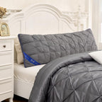 ZonLi Body Pillow for Adults Side Sleeper, Dark Grey - Image 3