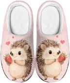 Spa Slippers Home Slippers, Anti-Slip Comfort Lightweight Slippers Closed Toe Casual Shoes House Slippers for Bedroom Home by Hechitok