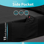 DREAMCARE Queen Sheets - 6 pcs Breathable Cooling Sheets Queen - up to 15" - Image 3