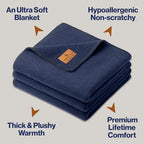 Whispering Winds 100% Wool Blanket, Premium King Size (108"x90") - Image 6