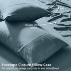 GOKOTTA Soft Standard Pillow Cases, Luxury Silky Cooling Pillow Cases for Hot Sleepers, 100% Rayon Derived from Bamboo, Envelope Closure and Reversible Pillowcases for Hair and Face(20"*26") - Image 6