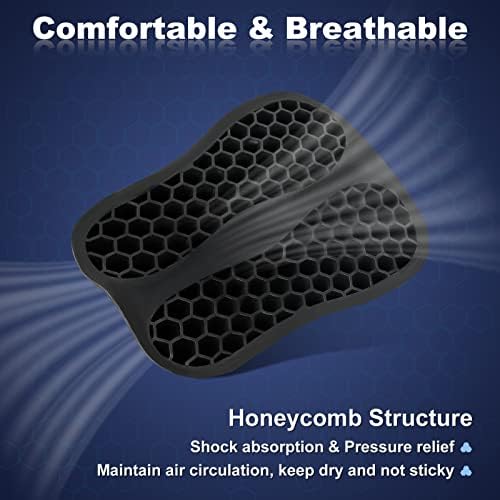 Motorcycle Passenger Seat Cushion, Shock Absorbing, Small - Image 3