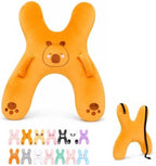 Car Seat Pillow for Kids, H-Shaped Neck Pillow for Long & Short Ride Trips by Unknown