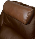 BOWERBIRD Genuine Leather Recliner Head Pillow-Head and Neck Pillow-Headrest Cushion for Neck Pain Relief and Cervical Support by BOWERBIRD