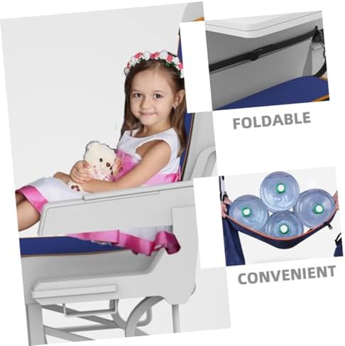 Portable Foot Hammock for Airplane Travel, Lightweight Foldable Support - Image 3