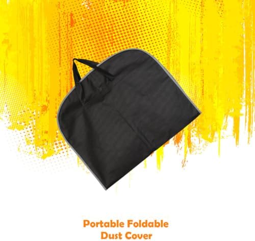 3pcs Black Suit Garment Clothes Travel Cover Bag 101x60cm - Image 5