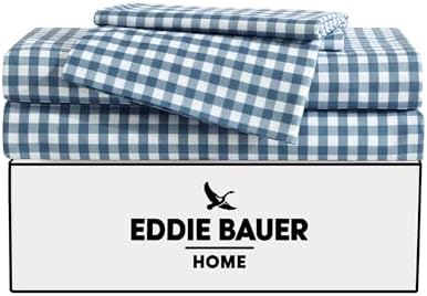 Eddie Bauer Kids - Full Sheet Set with Deep Pocket & Pillowcases, Easy Care - Image 3