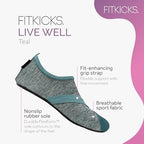 FITKICKS Original Women's Foldable Water Shoes - Image 2