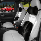Car Pillow for Jeep Gladiator,Car Neck Pillow,Lumbar Support Pillow for Car,Memory Foam Pillow,Ergonomic Pillow,Adjustable and Washable,Car Essentials for Long Trips,Car Accessories,Suede,1 Set by Unknown