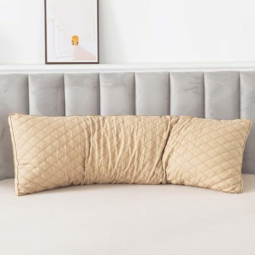 WhatsBedding Memory Foam Body Pillow with Cover, Long Bed Pillow for Adults - Image 5