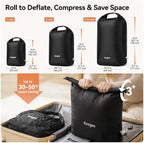 Travel Laundry Bag, Vacuum Compression Waterproof Dirty Clothes Bag - Image 4