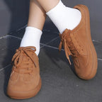 UBFEN Womens 100% Genuine Suede Mules Arch Support Indoor Outdoor Slippers - Image 2