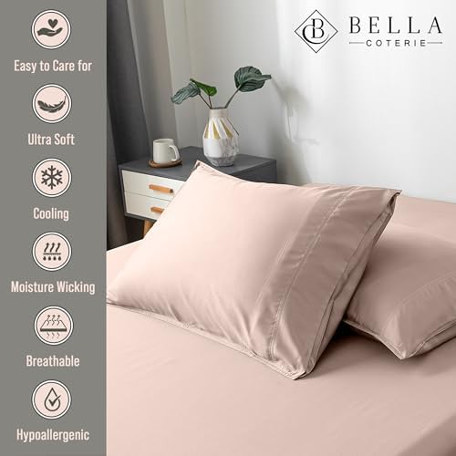 Bella Coterie | Luxury Bamboo Viscose King Size Pillowcase Set - Image 2
