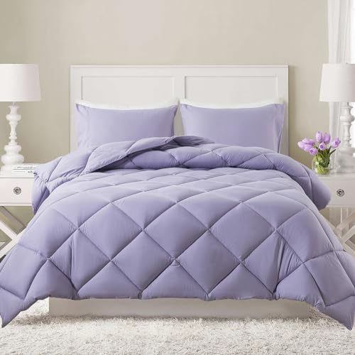 Decroom Lightweight 3 Pieces Comforter Set Queen Quilted Duvet Insert by Decroom