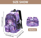 ALAZA Salamander Pillow Crown Pattern Laptops Backpack Travel Bag for Men & Women College School Computer Bag - Image 3