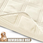Smiry Waterproof Dog Bed Cover, Reversible Pet Blanket for Sofa Couch - Image 3