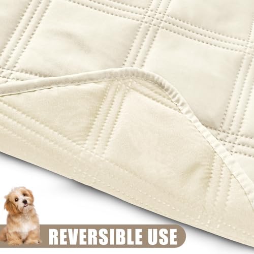 Smiry Waterproof Dog Bed Cover, Reversible Pet Blanket for Sofa Couch - Image 3