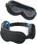 Bluetooth Sleep Mask with Ear Cover, 3D Blackout Eye Mask with White Noise by TPDMOYE