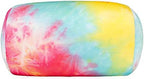 Neck Roll Pillow Tube Microbead Pillows Body Sopport Microbead Bolster 7 and 12Inches Travel Pillows for Chair Sleeping Car Seat Emotional Colorful Dormroom Accessory(Tie Dyeing) - Image 4
