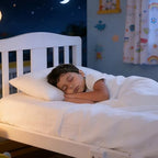 NTBAY Toddler Pillows with Pillowcases Set, 4 Piece 13 x 18, White - Image 4