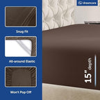 DREAMCARE California King Sheet Sets - 6 pcs Breathable Cooling Sheets - Image 6