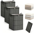 Dust-Proof Comforter and Bedding Organizer, Foldable Outdoor Cushion Storage Bag Travel Bag, Moving Storage Bins, Reinforced Handles ，3pcs：M (19.7 x 15.7 x 19.7 inches) by Unknown