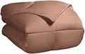 SUPERIOR All Season Reversible Down Alternative Comforter, Twin XL, Camel by SUPERIOR