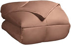 SUPERIOR All Season Reversible Down Alternative Comforter, King, Camel - Image 4