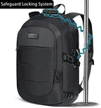 Tzowla 35 Liter Anti Theft Backpack with Tracker Tag,Giant Tumbler Holder Pocket and Lock,15.6 Inch Laptop Backpack - Image 4