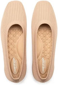 Frank Mully Women's Flats Square Toe Flats Comfortable Slip on Washable Ballet Flats Shoes for Women Dressy Work by FRANKMULLY
