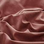 Luxlovery Brick Red Comforter Set Full Dark Rust Bedding Comforter Set Full Solid Blackish Red Soft Breathable Blanket Quilts 3 Piece Bedding Set Women Men Adults Teens - Image 6