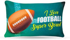 ProComf Travel and Camping Mate/Baby/Kid's/Teen's/Adult's Memory Foam Pillow (Snow White with 4-Sports-Covers) - Image 3