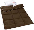 ZPECC Toddler Down Alternative Comforter, 39" x 47", Brown by ZPECC-ABrandThatHasBeenFocusedOnBeddingFor20Years