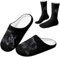 Jeiento Womens Fuzzy Slipper and Socks Winter Warm Gifts for Mom,Wam Cozy Indoor Socks Comfort Home Shoes by Jeiento