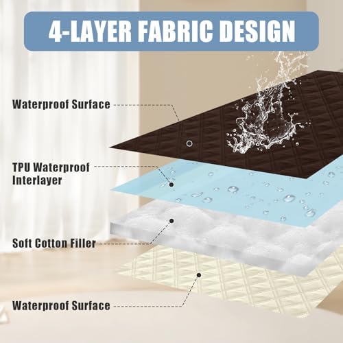 Smiry Waterproof Reversible Pet Couch Covers for Dogs - Image 3