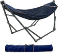 Tranquillo Hammock Stand, Premium Pre-Assembled for Indoor Outdoor, Aegean by Tranquillo
