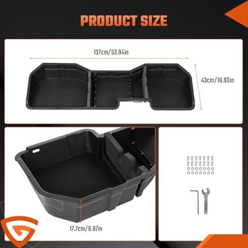 GEARLAST Truck Underseat Storage Box Fits for Chevy Silverado 1500 Crew Cab - Image 3