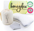 Honeydew Scrumptious Travel Pillow – Made in USA with Cooling Copper Gel Fill – CertiPUR Certified – Adjustable Travel Companion for Airplane & Traveling - Ergonomic Neck & Shoulder Support by HoneydewSleep