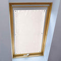 Portable Travel 100% Window Blackout with Suction Cups Thermal Insulated Waterproof Blackout Blind Sun Shade for Window Car Skylight Ceiling 37 x 36 Inch Embossing Geometric Beige by Liveinu