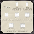 Twin Size Sheets Set, Cooling & Soft Deep Pocket Bed Sheets, 3PC - Image 4