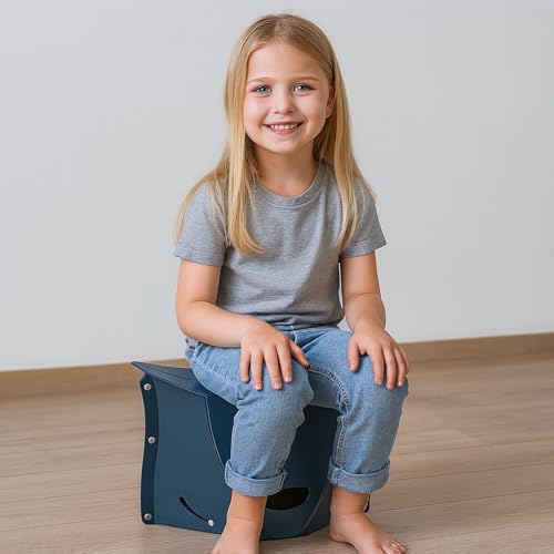 2 Pcs Foldable Foot Rest for Travel, Portable Plastic Stool, Ergonomic Leg Rest for Train Road Trips, Compact Travel Stool, Outdoor Camping Accessory - Image 3