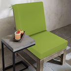 idee-home Outdoor Patio Dining Chair Cushion High Back - Image 5