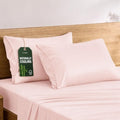 TOSMO Luxury Pillow Case Set of 2 - Cooling Viscose Derived from Bamboo - Oeko-TEX, Breathabl Silky Soft Pillow Cases with Envelope Closure (Queen / 20x30, Pale Pink) by Tosmo