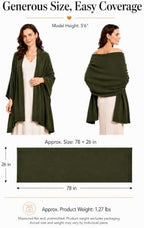 Women’s Shawl Wrap for Weddings, Evening Dresses & Travel - Image 5